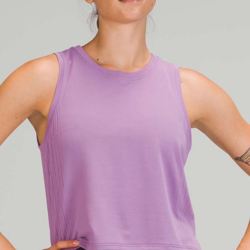 lululemon athletica Purple Muscle Tee